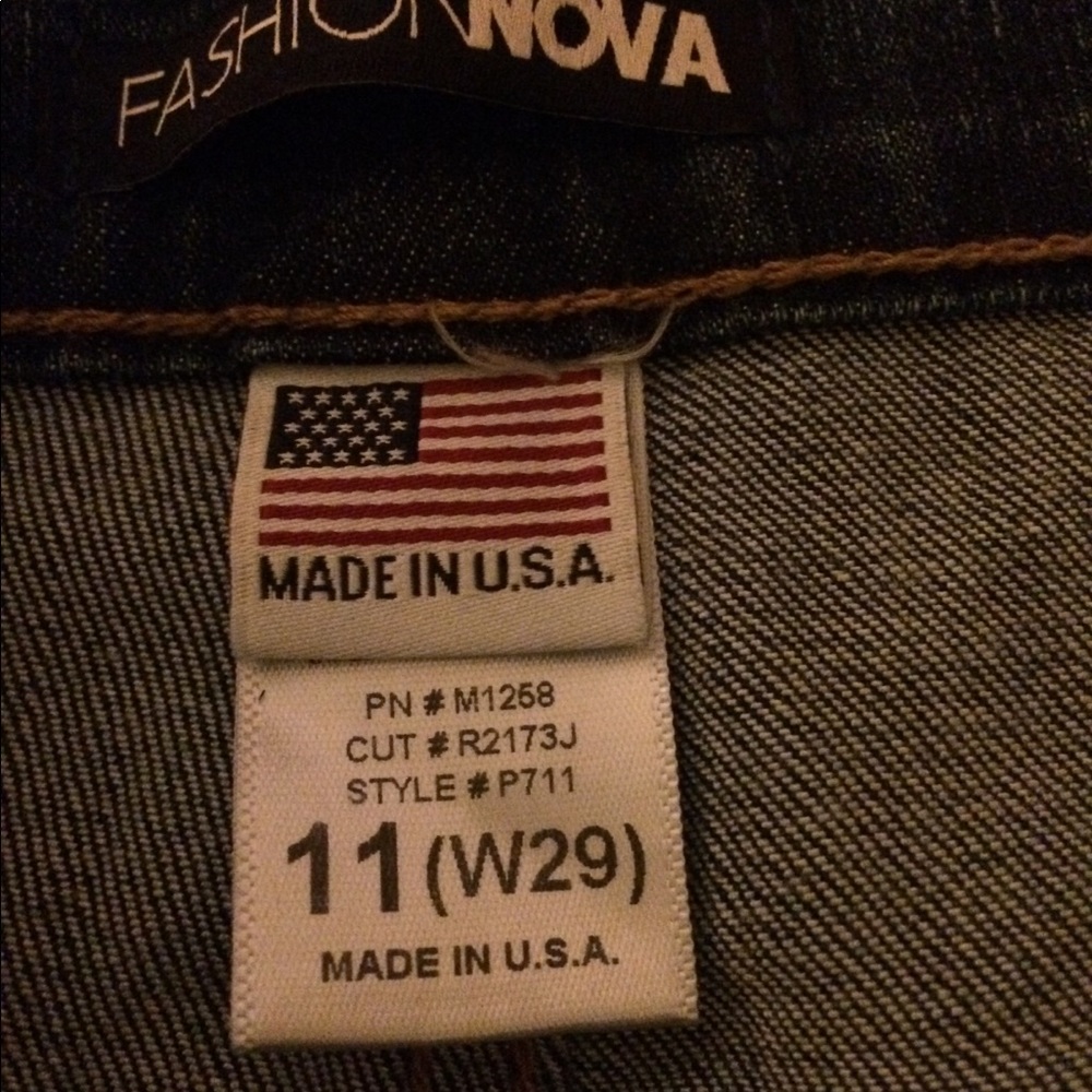Fashion nova beach bum jeans never worn before